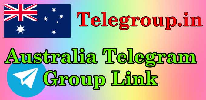 Australia Telegram Group Link