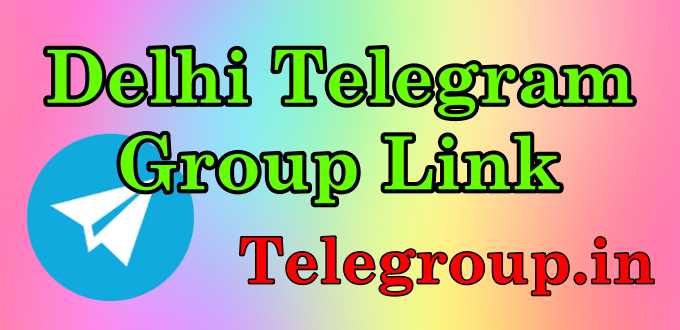 Delhi Telegram Group Link