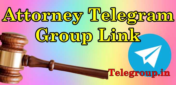 Attorney Telegram Group Link