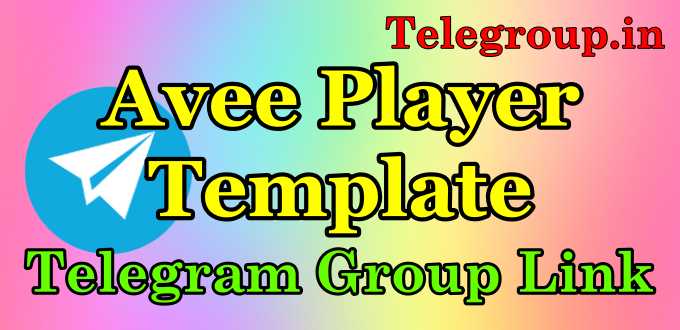 Avee Player Template Telegram Group Link
