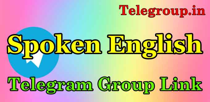 Spoken English Telegram Group Link