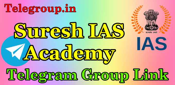 Suresh IAS Academy Telegram Group Link