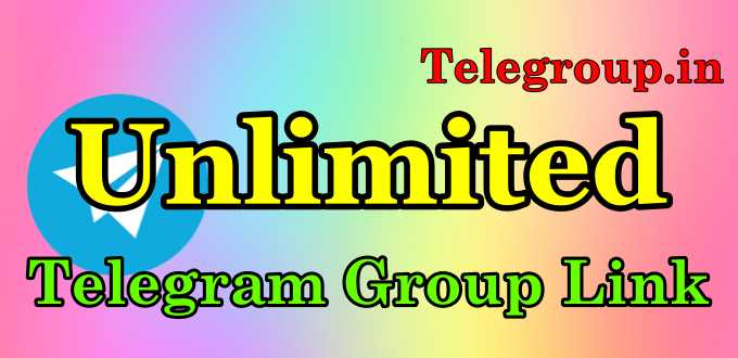 Unlimited Telegram Group Link